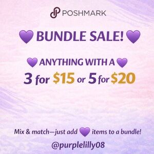 💜 Closet Sale! Bundle & Save 💜